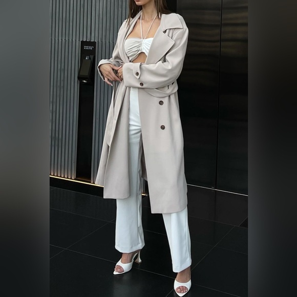 Trench Coat MESHKI Brand new with tags - Picture 1 of 7